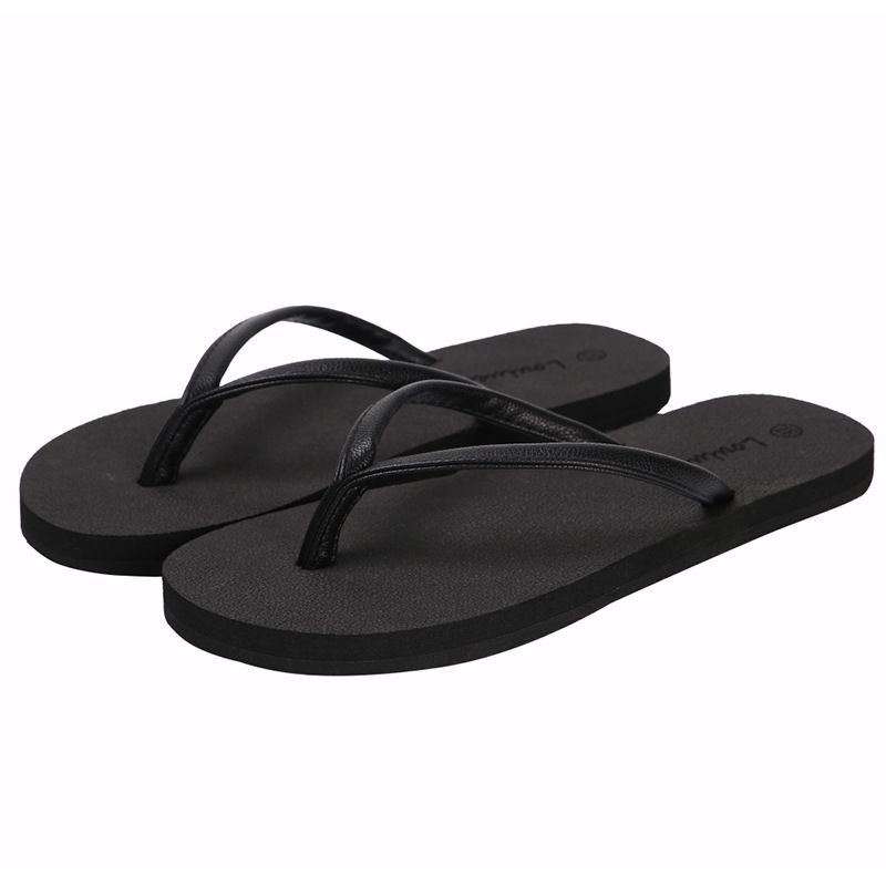 Couple summer students beach flip-flops, outside wear Korean version of the tide of male sandals_voghion.com