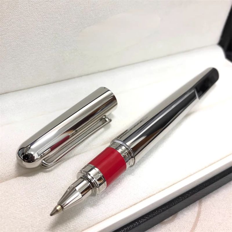 Penna a sfera in metallo con incisione "Serie M" di lusso, penna roller, penne stilografiche, cancelleria, ufficio, forniture scolastiche con scrittura di alta qualità_voghion.com