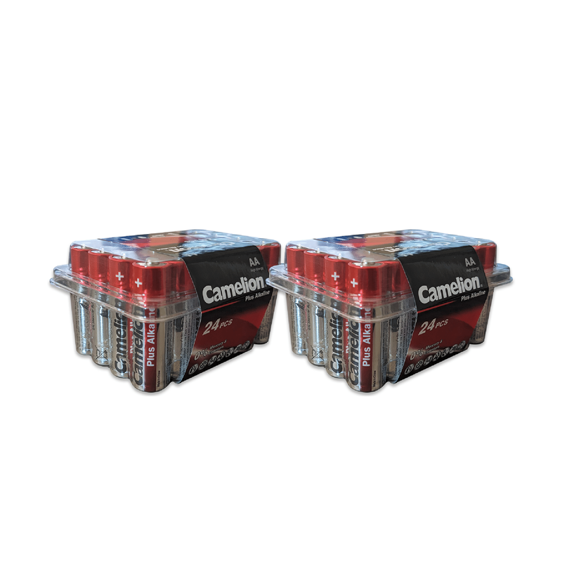 Camelion AA Alkaline Plus Batteries Value 48 Pack_voghion.com