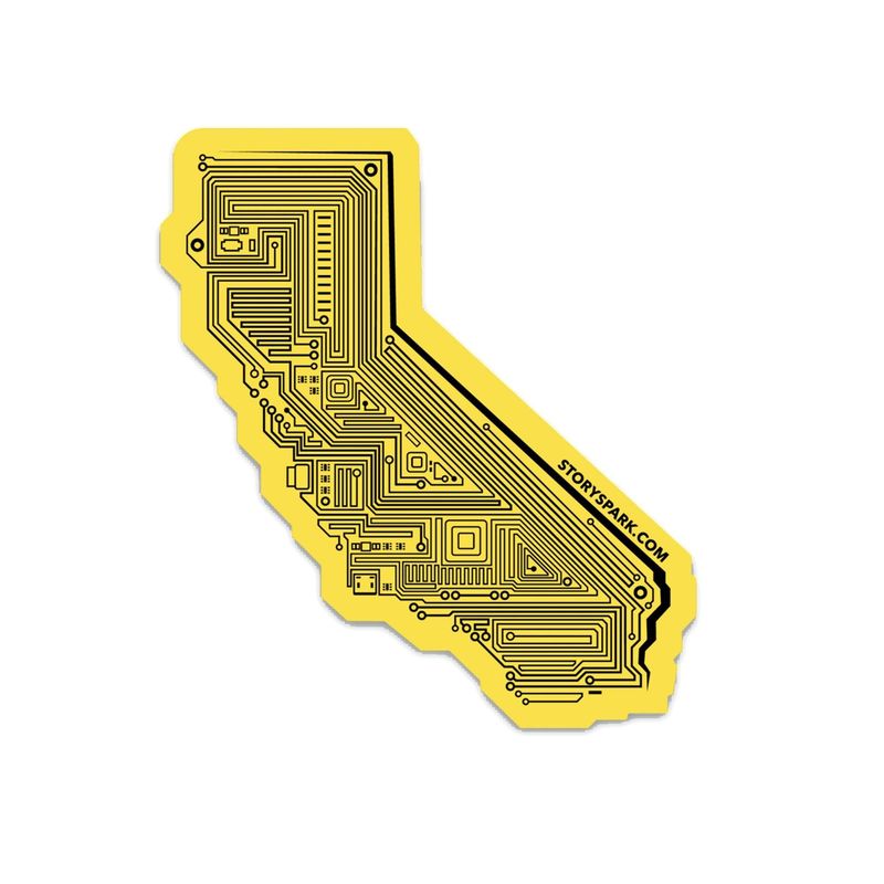 Cali Tech Vinyl Sticker_voghion.com