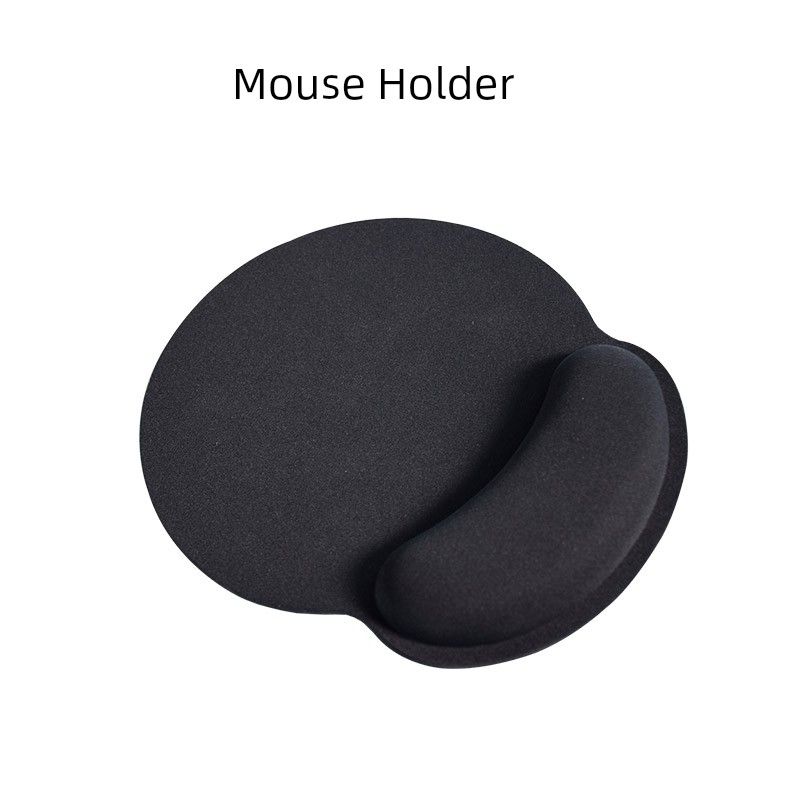 Poggiapolsi per tastiera meccanica da scrivania per computer di qualità imbattibile, cuscino in memory foam, tappetino per mouse, supporto per polso, cinturino lungo nero._voghion.com