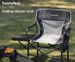 SunnyFeel Outdoor Folding Mountain Director Gathering Camping Mesh Backrest Table Chair_voghion.com