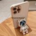 Cartoon Stand Anime Foldable Desktop Bracket Cute Liquid Quicksand Astronaut Stand Holder Phone Holder_voghion.com