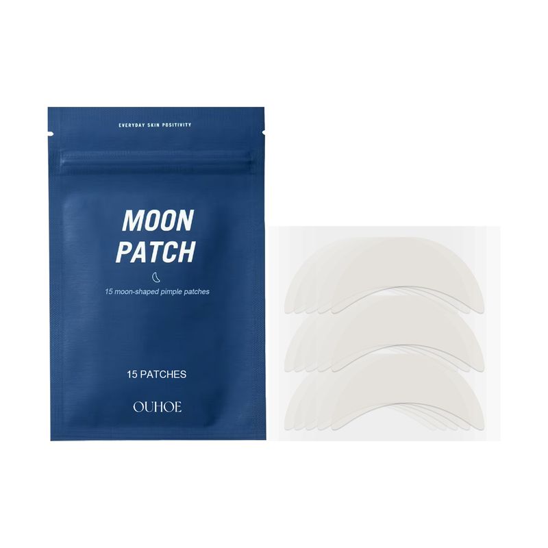 Autocolant Lunar pentru acnee, repararea pielii acneice, piele respirabilă, curățare delicată a pielii_voghion.com