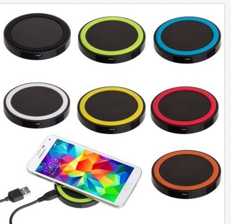 Q5 Suitable For QI Standard Desktop Portable Mini Phone Wireless Charger Gift_voghion.com