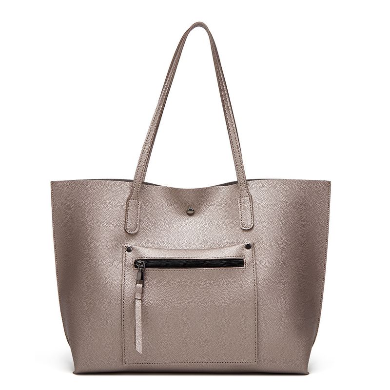 retro Simple Shoulder Ladies Tote Bag_voghion.com