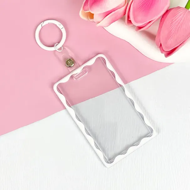 Designer Bag Card Transparent Photoelectric Key Chain Idol Photo Sleeve Postcard Card Display Holder 2025_voghion.com