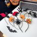 Fasce e fermagli per capelli divertenti con cartoni animati per Halloween, per donne e uomini - Accessori per capelli divertenti a forma di zucca, pipistrello, ragno e diavolo per feste e cosplay_voghion.com