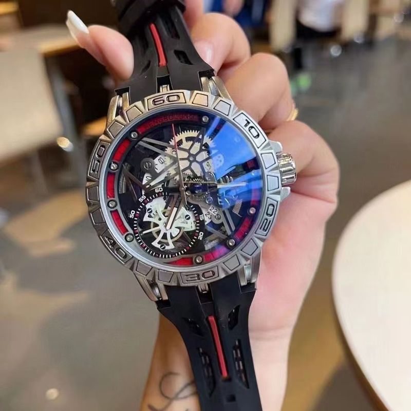Luxury Brand Watches For Mens Luxury Endurance Sport Automatic Date Wristwatch Business Quartz Movement Chronograph AAA Clocks 6110_voghion.com