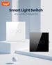 AVATTO EU Standard Liichtschalter Tuya WiFi Smart Lif App, Nutral Wir Touch Schalter, Stëmmsteierung mat Alxa Google_voghion.com
