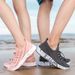 Breathable Hole Thin Summer Couple Cut Out Water Stepping Mesh Surface Shoes_voghion.com