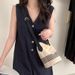 Borsa a secchiello in cotone intrecciato di precisione 2025, nuova borsa a tracolla singola da donna, primavera estate_voghion.com