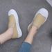 Thick Sole Biscuit All-Match Low Top Slip-on Canvas Shoes_voghion.com