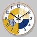 Yipula 7017 Silent Simple Nordic Modern Creative Living Room Home Wall Mount Clock_voghion.com