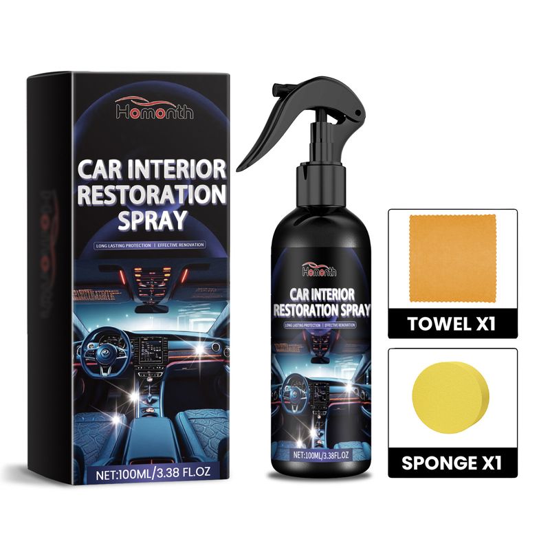 Auto-Innenraum-Renovierungsmittel, Tiefenreinigung, wasserdicht, Antifouling, Erneuerung, Wartung, Innenreiniger_voghion.com