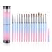 15Pc Nail Art Stripe Liner Brush 3D Tips Manicure Pull Line Smudge Phototherapy Drawing Pen UV Gel Brushes Painting Tool_voghion.com