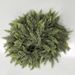 Dennennaald Lange Strip Kerstdecoratie PE Zachte Lijm Dennennaald Cipresblad Dennenblad Rotan Krans Deurhanger_voghion.com