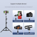 iPhone Floor Multi-Functional Tripod Photography Outdoor Live Streaming Stand Support Rack_voghion.com