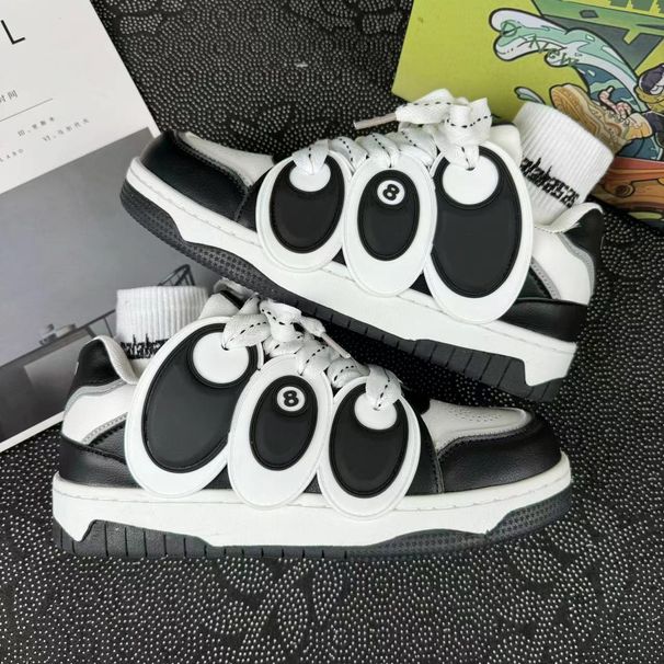 Férfi cipők panda niche design kenyércipő pár diák sokoldalú lélegző sport alkalmi cipő nőknek_voghion.com