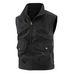 Men’s Utility Vest With Multi-Pockets – Outdoor Workwear Jacket For Hiking & Urban Style (M-6XL, Army Green/Khaki/Navy/Black)_voghion.com