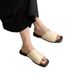 Women's Slippers For Summer 2025 New Korean Style Fairy Beach Soft Flat Sandals_voghion.com