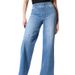 Abbigliamento da donna Moda Quattro lati Elasticizzato Maglia Denim Largo Comodo Elasticizzato Jeans Comodo Tessuto Stesso Stile Corto_voghion.com