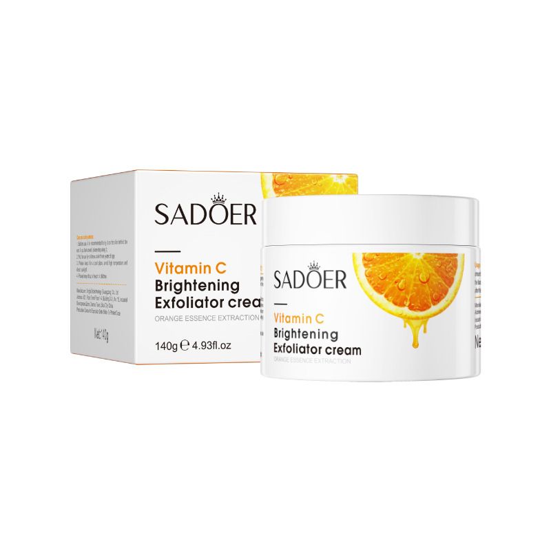 SADOER Vitamine C Verhelderende Exfoliërende Condensatie 140g Hydraterend Diep Reinigend Zachte Olie Controle_voghion.com
