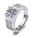 live streaming hot sale temperament accessories men's full diamond fashion ring open mouth big men's ring jewelry_voghion.com