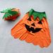 Costume divertente per feste di Halloween per animali domestici, mantello per cani di grossa taglia, cappello a forma di zucca, vestiti per gatti_voghion.com