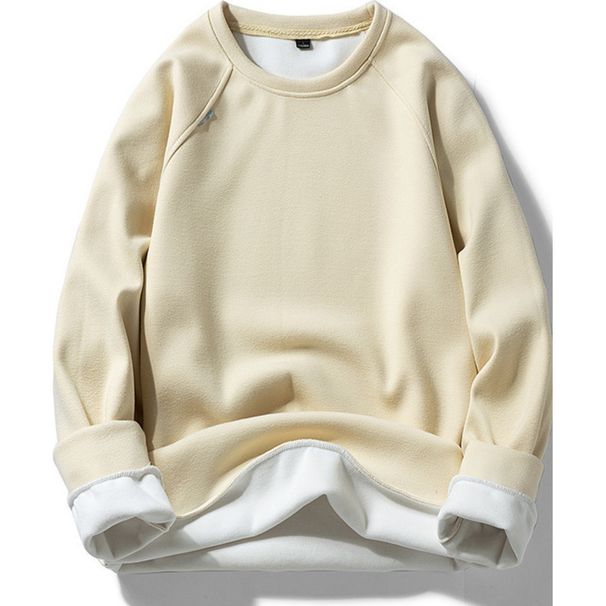 Sonbahar kış aylarında kadife erkek, spor ve eğlence için Alman kadife kapşonlu, düz renk taban gömlek, üst, trend erkek_voghion.com