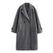 Women's clothing 2024 autumn and winter new style fashionable soft loose coat jacket_voghion.com