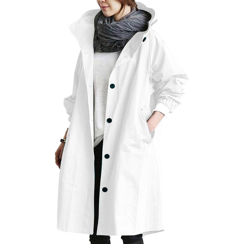  Damen Mittellanger Stil Klein 2020 Neuer Stil Temperament Taille 8 Farben 8 Größe Langarm Außen_voghion.com