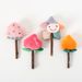Pet Cat Wooden Polygonum Plush Teething Lollipop Teeth Cleaning Stick Strawberry Flower Peach Interactive Toy_voghion.com