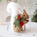 Festive Foam Christmas Animal Decorations Set - Fox, Squirrel & Reindeer Ornaments For Tree, Window And Holiday Display (European Style)_voghion.com