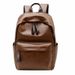 Men's Bags PU Men's Backpack New Large Capacity Simple Business Bag Short Distance Travel Bag Computer Bag Campus Student Backpack_voghion.com