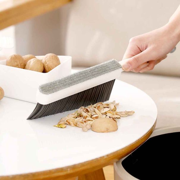 2Pcs Antistatic Bed Sofa Sweeping Cleaning Brush With Retractable Handle Household Clean Tool Table Mini Soft Bristle Broom_voghion.com