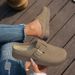 Women's 2025 New Four Seasons Casual Soft Sole Backless Clogs Cork Half Slippers_voghion.com