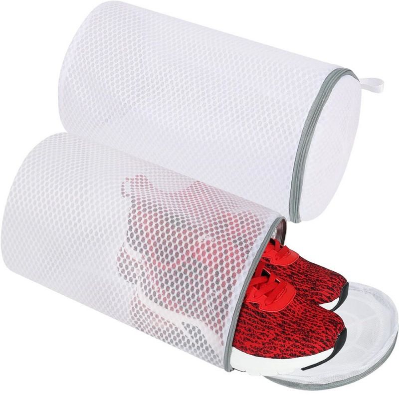 Shoe Racks & Organizers Vivifying Shoe Washing Machine Bag 2 Pack Honeycomb Mesh Laundry Bag With Zipper_voghion.com