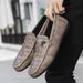 SHLIANG Herr Loafers Läderskor För Herr Fritidsskor Mockasiner Andas Sneakers Herr Körskor Comfort Flats S070A_voghion.com