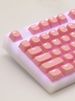 Teclas transparentes PBT Little Pudding, 61/64/68/75/82/84/87/104 teclas, personalizadas, OEM, con bola_voghion.com