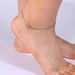 Fashion Interlocking Anklets For Women, Simple And Elegant, Adjustable, Micro Inlaid Zircon Foot Accessories_voghion.com