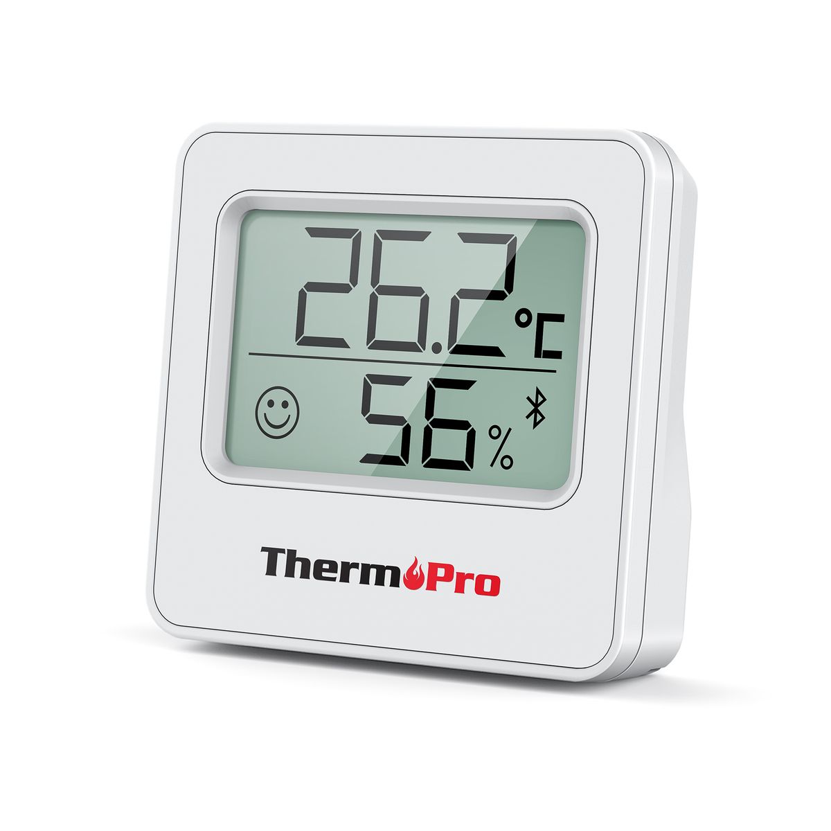 ThermoPro TP357 Digitales Bluetooth-Telefon-App-kabelloses 80-m-Smart-Innenthermometer-Hygrometer_voghion.com