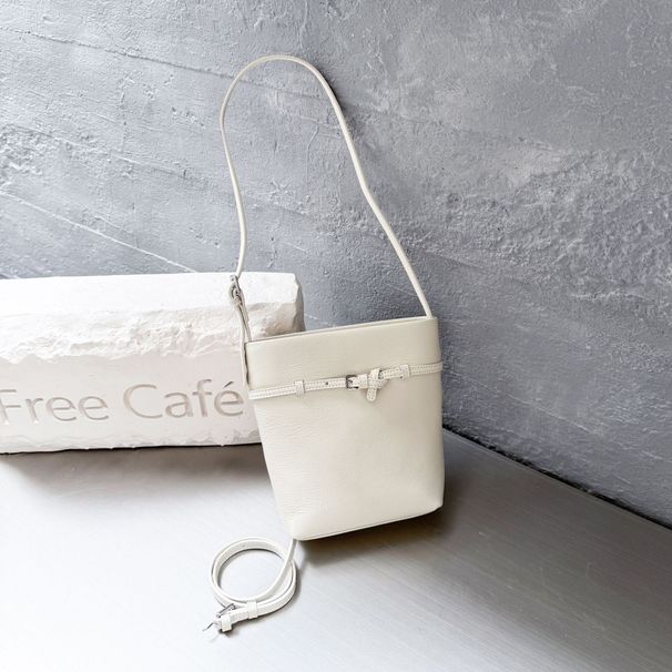 Borsa a mano di lusso con tracolla, porta carte, semplice borsa a secchiello per monete e telefono da donna, in pelle bovina con strato superiore stropicciato_voghion.com