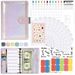 Cuadernos recargables Manual creativo A6 Macaron Starry Sky Trend Binder Star Point Handbook_voghion.com