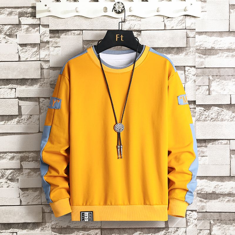 [Yipin Source] YPY2150P20 Long sleeved for men's spring and autumn hoodies with a bottom layer T-shirt_voghion.com