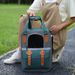Sac à dos portable pour sortir, pliable et respirant pour chien et chat_voghion.com