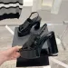 Sandalias Zapatos de diseño para mujer Tacones de plataforma Hebilla clásica Zapato de tacón alto de charol 35-41 Boca de pez Roma_voghion.com