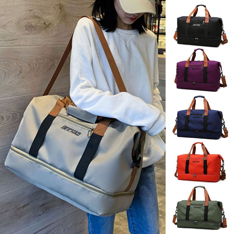 Lihao Duffle Independent Shoe Holder Reusable Strong Load Bearing Storage Splash-proof Dry Wet Outdoor Fiess Bag Travel_voghion.com