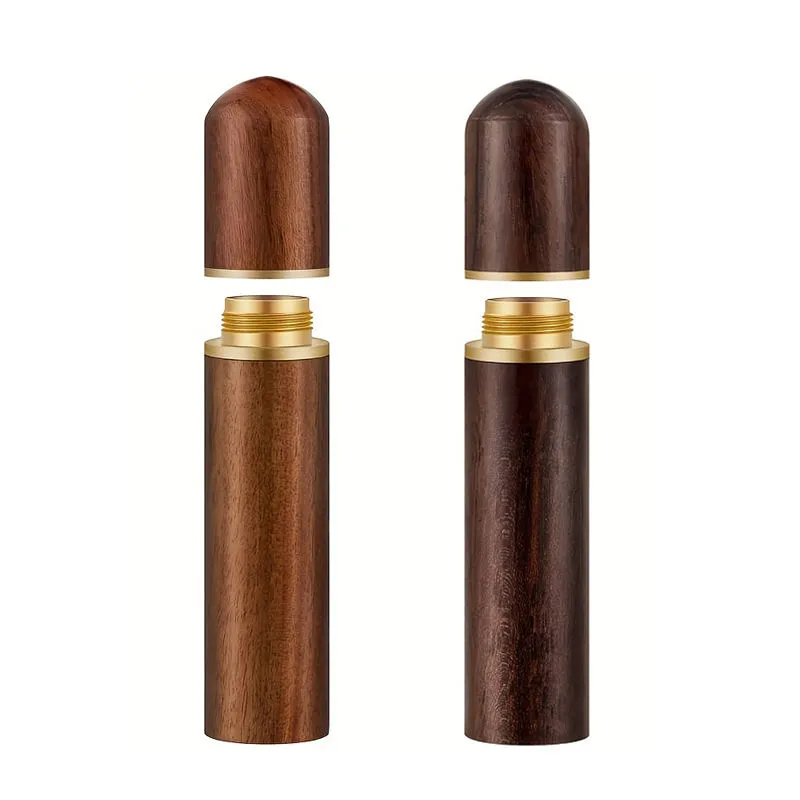 【Travel Outdoor Portable Redwood Holder】Red Sandalwood Box Toothpick Tube Convenient And Hygienic For On-the-Go Use_voghion.com
