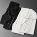 Men's Lightweight Hooded Sweatshirt Set - Casual Sportswear Pullover With Long Pants For Spring & Summer_voghion.com